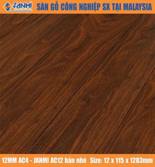 Sàn gỗ công nghiệp Janmi AC12 – 12mm BN