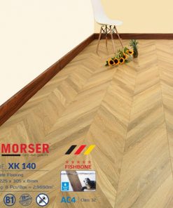 Sàn gỗ xương cá 3D Morser XK140
